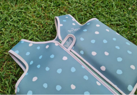 Chaleco Flotación Infantil Lunares Verde 9-14Kg - Btbox