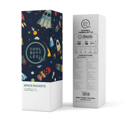 Botella Kids 260ml Space Rockets - Cool Bottles