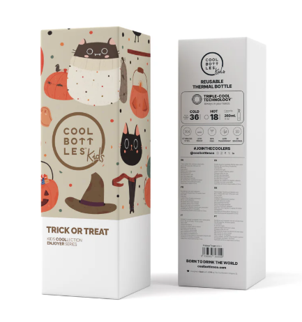Botella Kids 260ml Trick or Treat - Cool Bottles