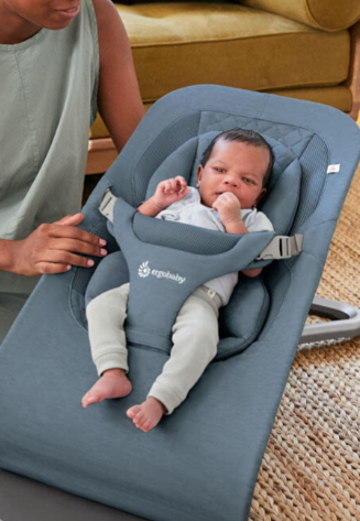 Hamaca 3 en 1 Evolve Oxford Blue - Ergobaby