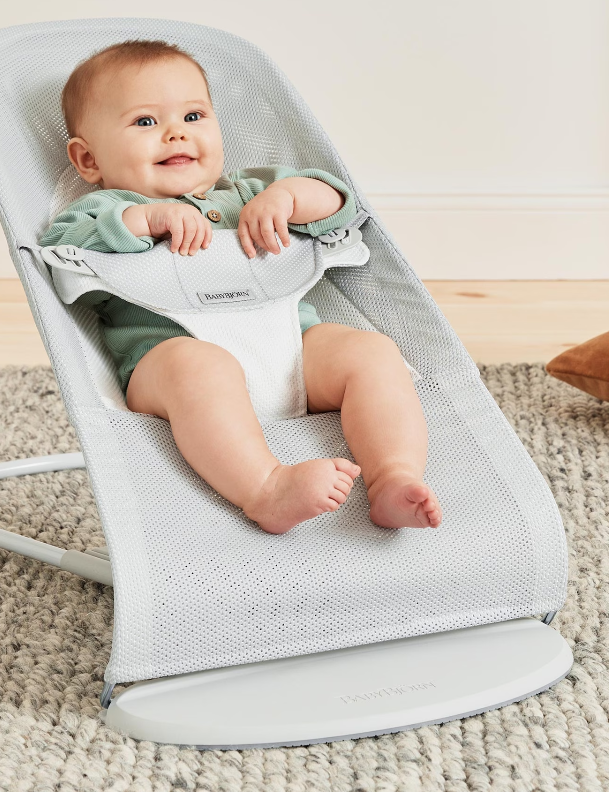 Hamaca Balance Soft Grey Mélange - BabyBjörn