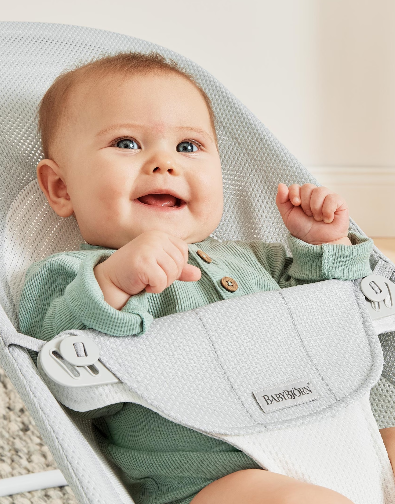Hamaca Balance Soft Grey Mélange - BabyBjörn