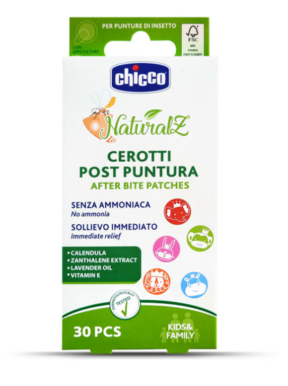 Parches Post Picadura Mosquitos y más, Apto Mayores 3 Años - Chicco