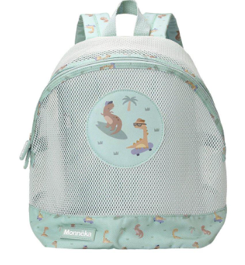 Mochila Infantil Antiarena Cool Dinos - Monnëka