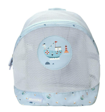 Mochila Infantil Antiarena Fishing Boat - Monnëka