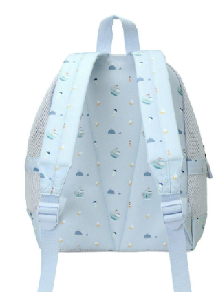 Mochila Infantil Antiarena Fishing Boat - Monnëka