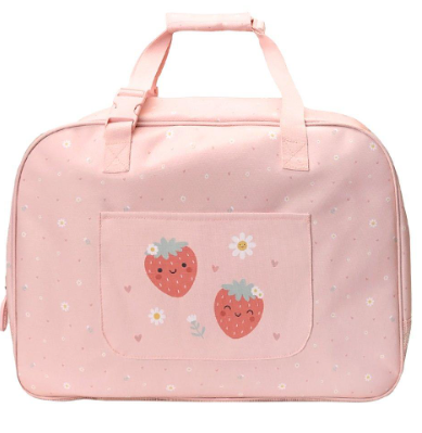 Bolso De Playa Con Rejilla Strawberries - Monnëka