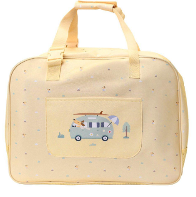 Bolso De Playa Con Rejilla Surf Van - Monnëka
