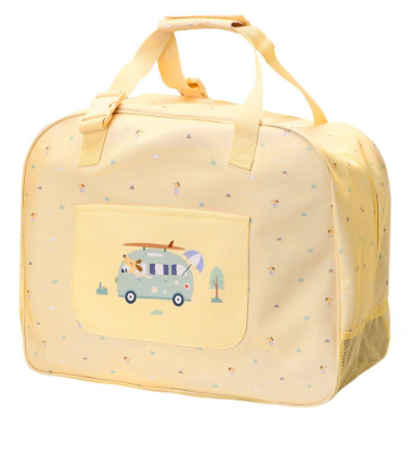 Bolso De Playa Con Rejilla Surf Van - Monnëka