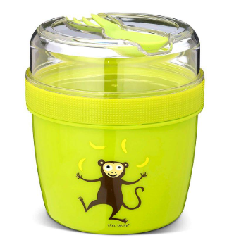 Fiambrera Snack N'ice Cup L Mono Lime - Carl Oscar