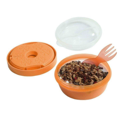 Caja Almuerzo con Tapa Refrigerante N'ice Cup Naranja - Carl Oscar