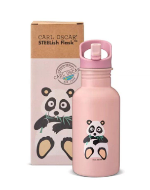 Botella de Acero Steelish Flask Pink 0.5 Litros - Carl Oscar