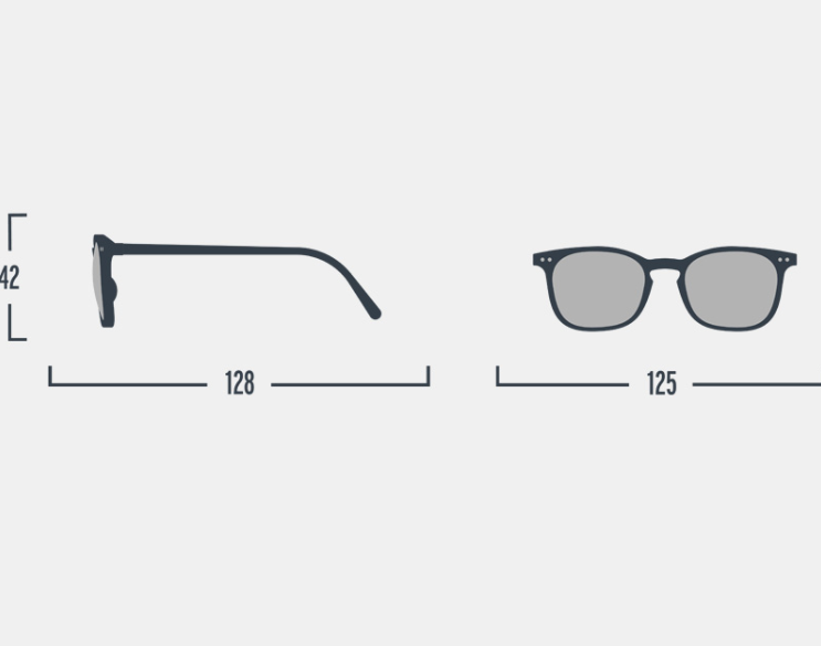 Junior Gafas de Sol 5-10Y #E Concha Azul - Izipizi