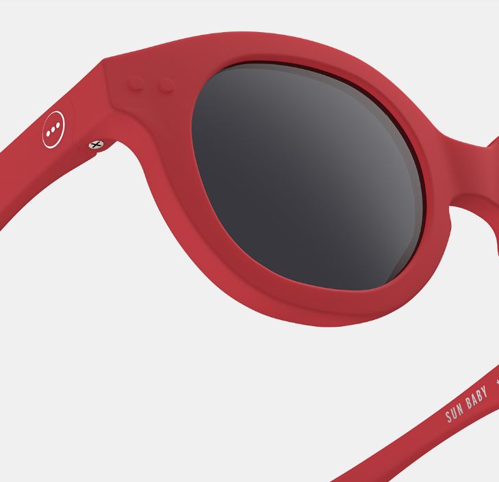 Baby Gafas de Sol Polarizadas 0-9M #C Red - Izipizi