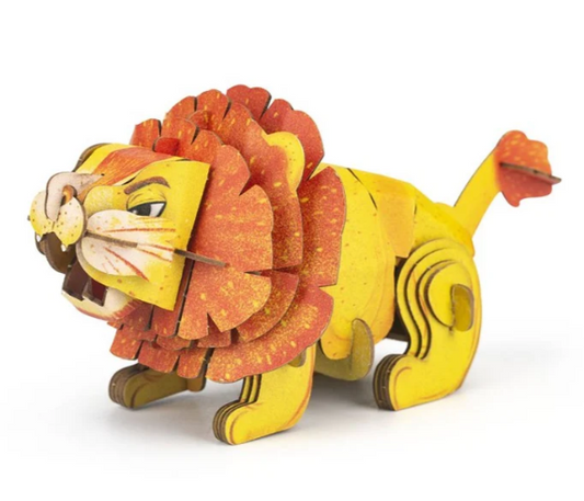 Puzzle 3D Con Sonido León - Mieredu