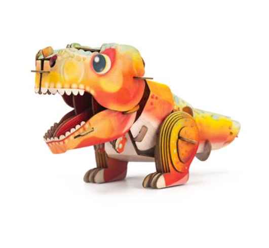 Puzzle 3D Con Sonido T-Rex - Mieredu