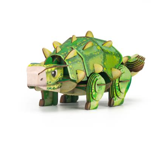 Puzzle 3D Con Sonido Ankylosaurus - Mieredu