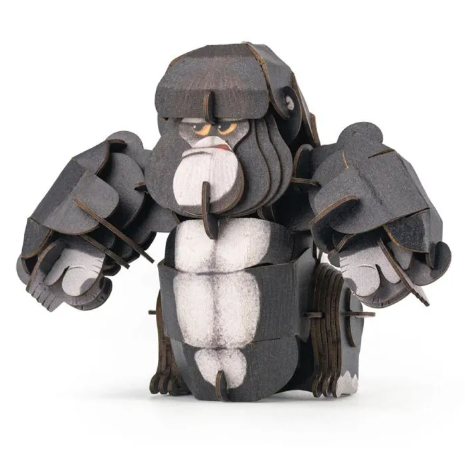 Puzzle 3D Con Sonido Gorila - Mieredu