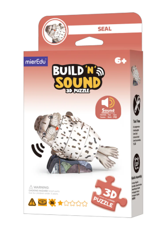 Puzzle 3D Con Sonido Seal - Mieredu