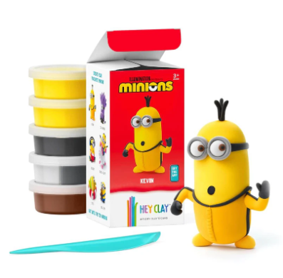 Plastilina Interactiva Kevin (5 botes) - Hey Clay