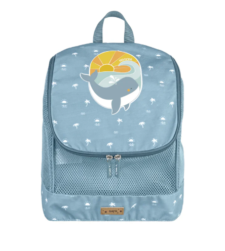 Mochila Infantil Antiarena Azul Sea Wonder  - Saro