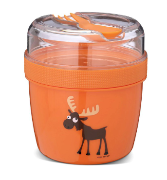 Fiambrera Snack N'ice Cup L Rena Naranja - Carl Oscar