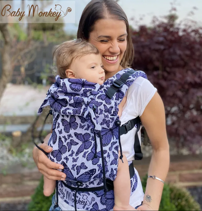 Mochila Porteo Regolo Butterfly — Baby Monkey