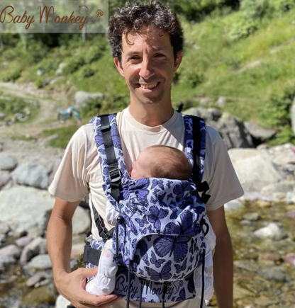 Mochila Porteo Regolo Butterfly — Baby Monkey