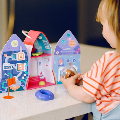 Cohete Sago Mini - CAJA DESCOLORIDA