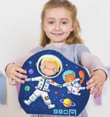Puzzle Astronauta 4 en 1 - Eurekakids