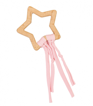 Mordedor Estrella Fugaz Rosa – Saro Nature Toy