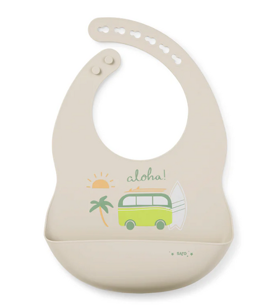 Babero Silicona Nordic Sweet & Fun Van - Saro