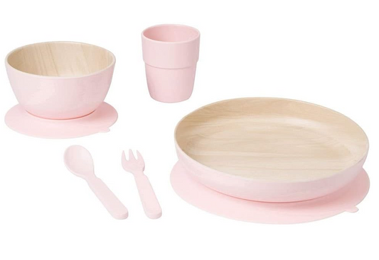 Set Vajilla Ventosa Nordic Rosa - Saro