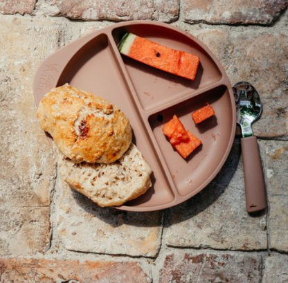 Plato Compartimentos Marrón - By Lille Vilde