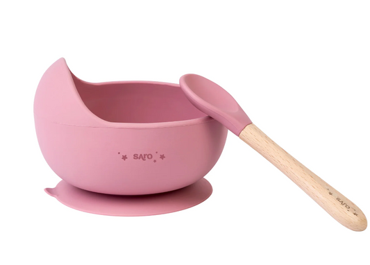 Set Vajilla Wave Ventosa Nordic Rosa Fuerte - Saro