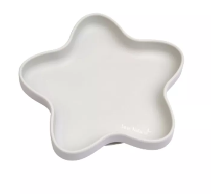 Plato Star Ventosa Gris - Saro