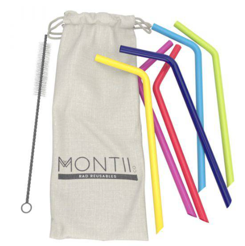 Set Pajitas, Limpia pajitas + Bolsa Transporte - Montii
