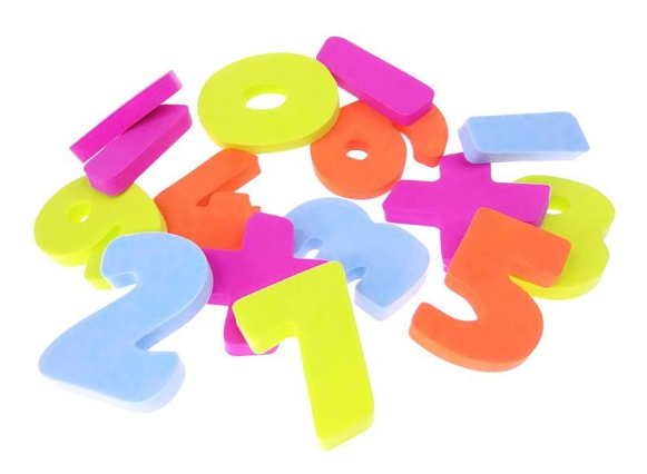 Números Goma EVA - Olmitos