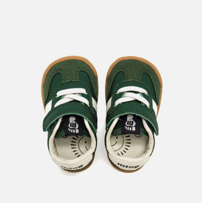 Free Modern Blanco Losfo Verde Vegano Primeros Pasos- Mustang