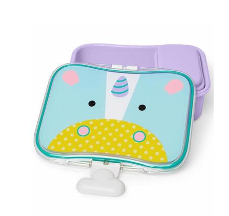 Caja Almuerzo 700 ml Base morada - Unicornio - Skip Hop Zoo