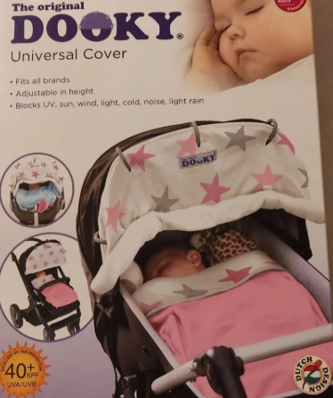Dooky Cover Estrellas Rosa de Saro