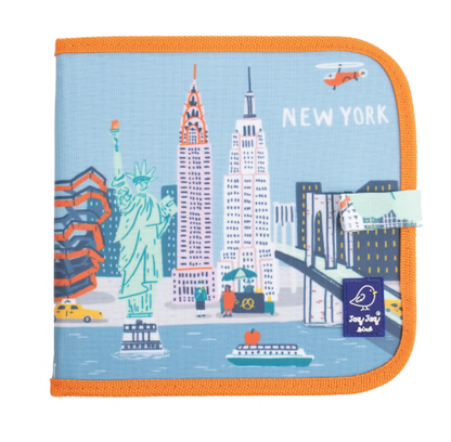 Libro Pizarra Portatil Con Tizas Sin Polvo Nueva York - Jag Jag Bird