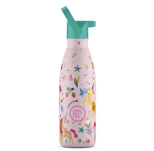 Botella Kids 350ml Funny Unicorns - Cool Bottles