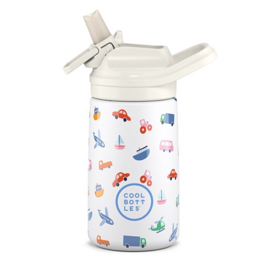 Botella Kiddie 350ml Little Wheels - Cool Bottles