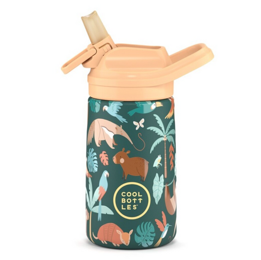Botella Kiddie 350ml Rainforest Refuge - Cool Bottles
