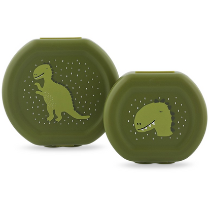 Pack 2 Fiambreras Con Clip Mr. Dino - Trixie