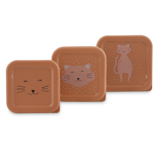 Pack 3 Fiambreras Mrs Cat - Trixie