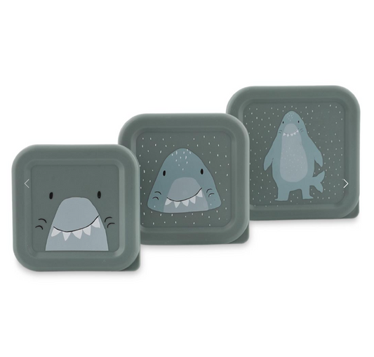 Pack 3 Fiambreras Mr. Shark - Trixie