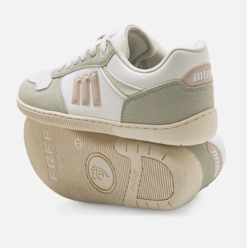Free Mujer Aria White/Pink Vegano - Mustang