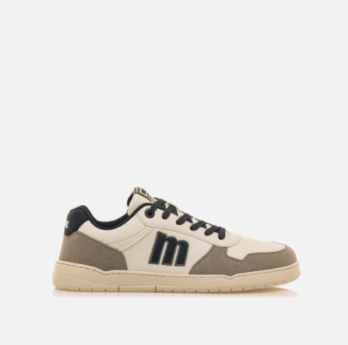 Free Hombre Aria Miami White/Gris Vegano - Mustang